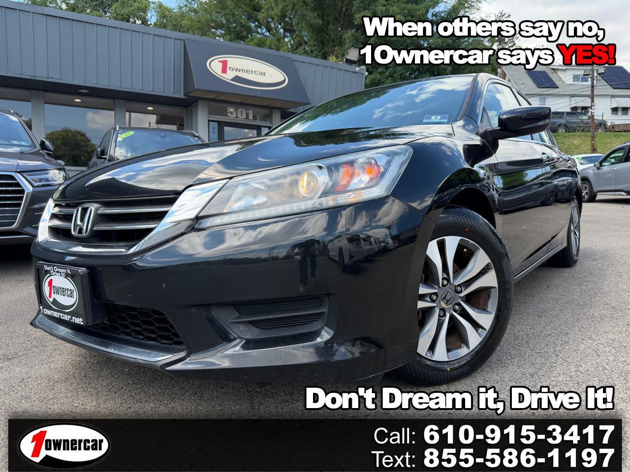 2013 Honda Accord Sdn 4dr I4 CVT LX