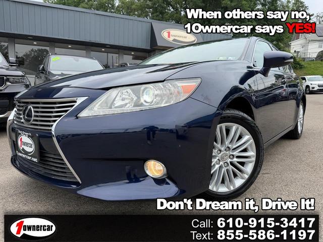 Blue 2013 Lexus ES Sedan Front-Wheel Drive Automatic