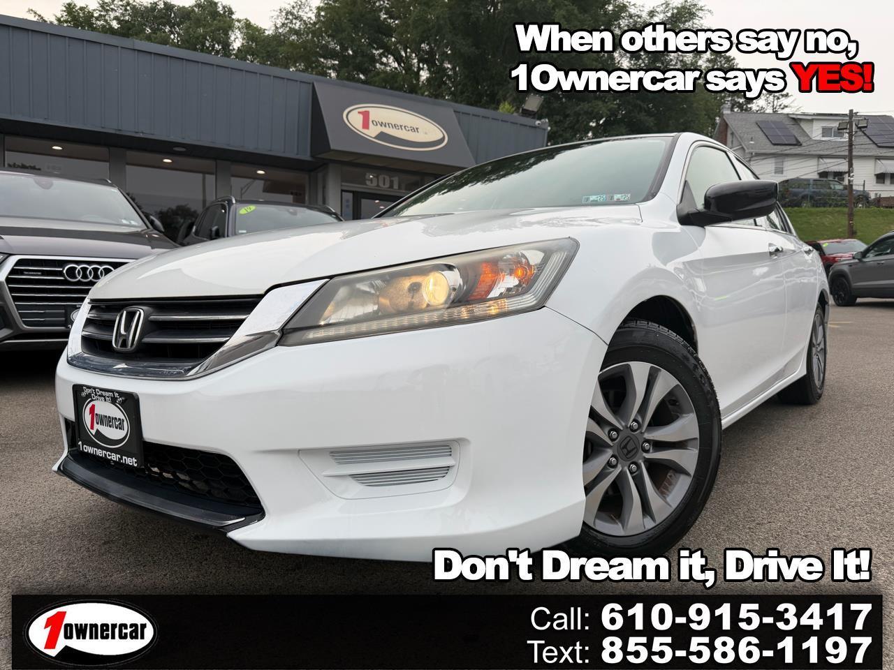 2014 Honda Accord Sedan 4dr I4 CVT LX
