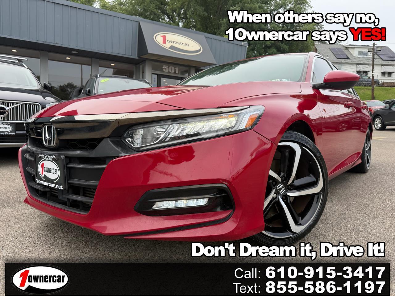 2018 Honda Accord Sedan Sport 1.5T CVT