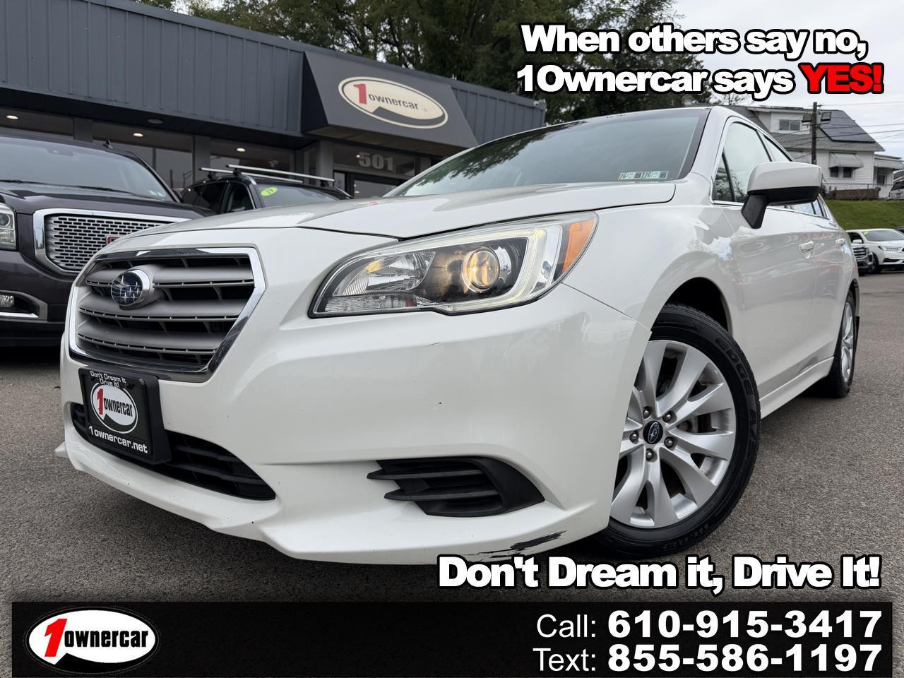 2015 Subaru Legacy 4dr Sdn 2.5i Premium PZEV