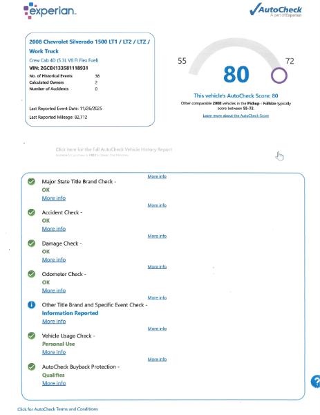 Chevrolet Silverado 1500 LT Crew Cab 4WD 2008