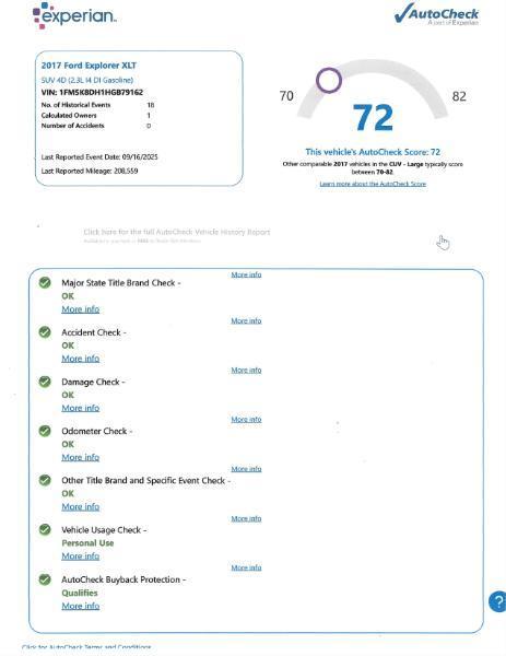 Ford Explorer XLT 4WD 2017