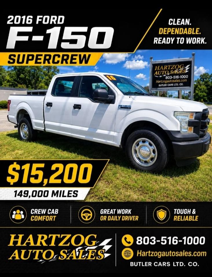 Ford F-150 XL SuperCrew 5.5-ft. Bed 2WD 2016