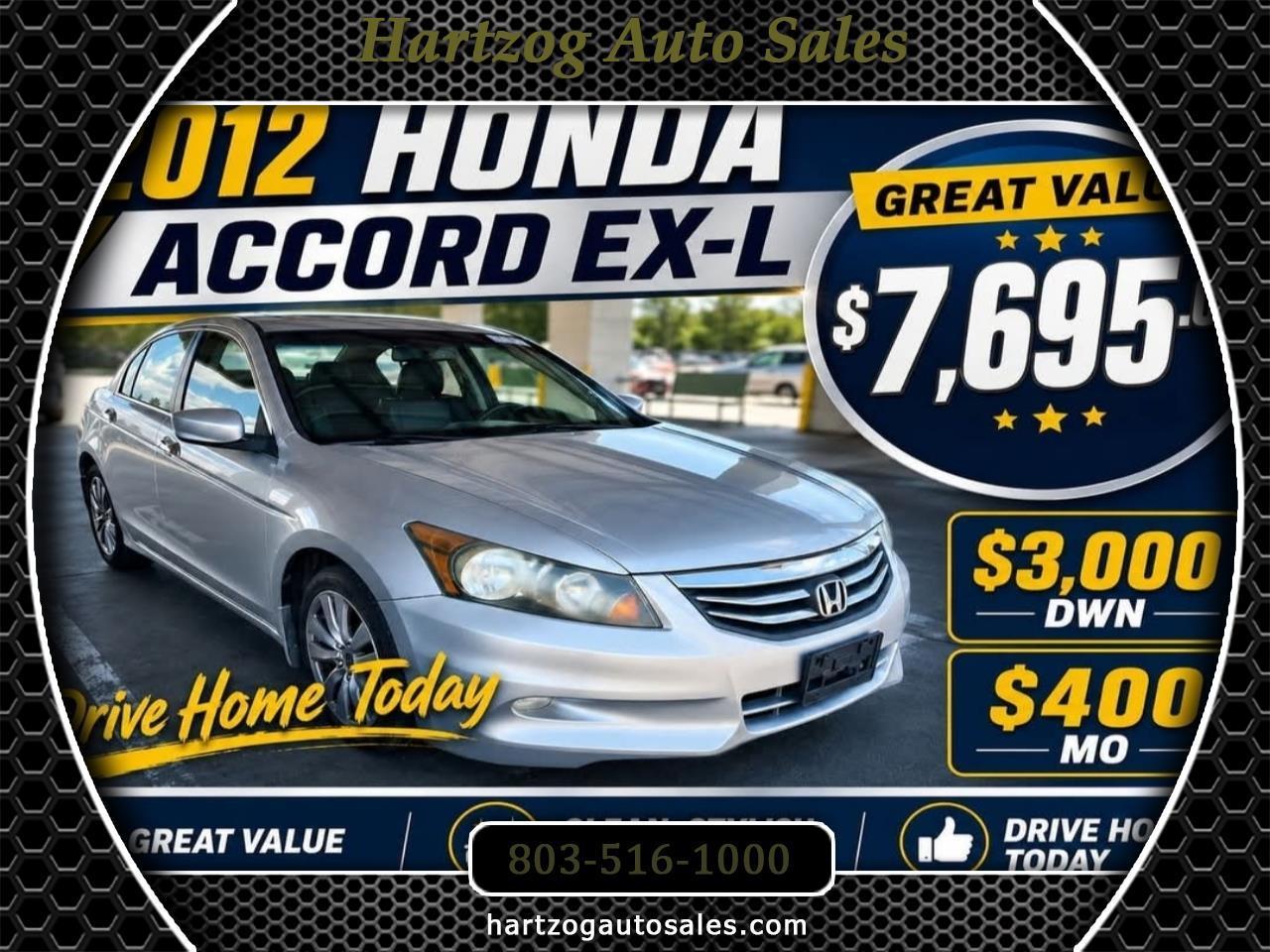 2012 Honda Accord EX-L V6 Auto's photo
