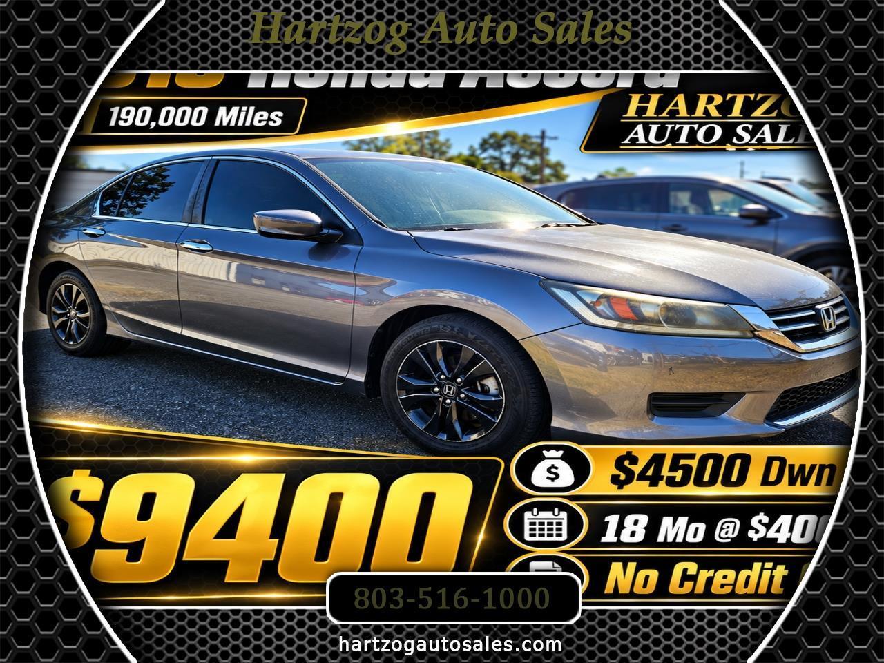 2015 Honda Accord LX Sedan CVT