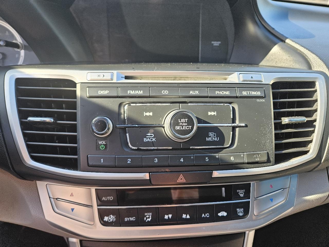 Honda Accord LX Sedan CVT 2015