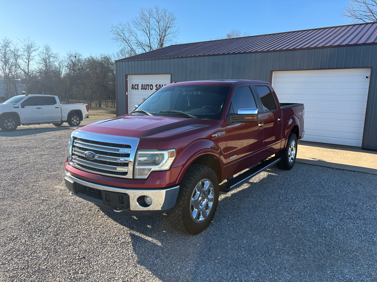 Ford F-150 SuperCrew Crew Cab 139" Lariat 4WD 2014