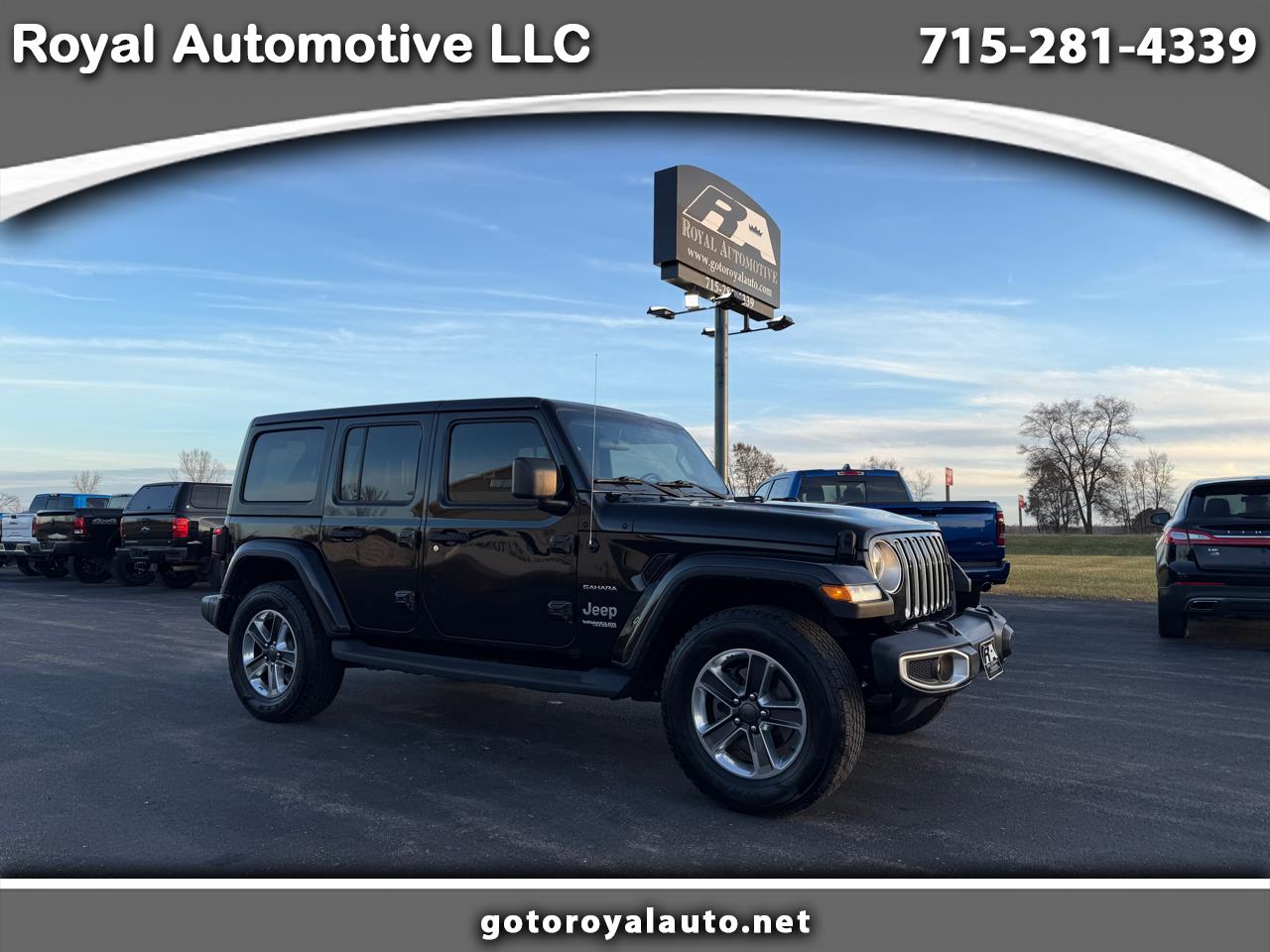 2019 Jeep Wrangler Unlimited Sahara 4x4