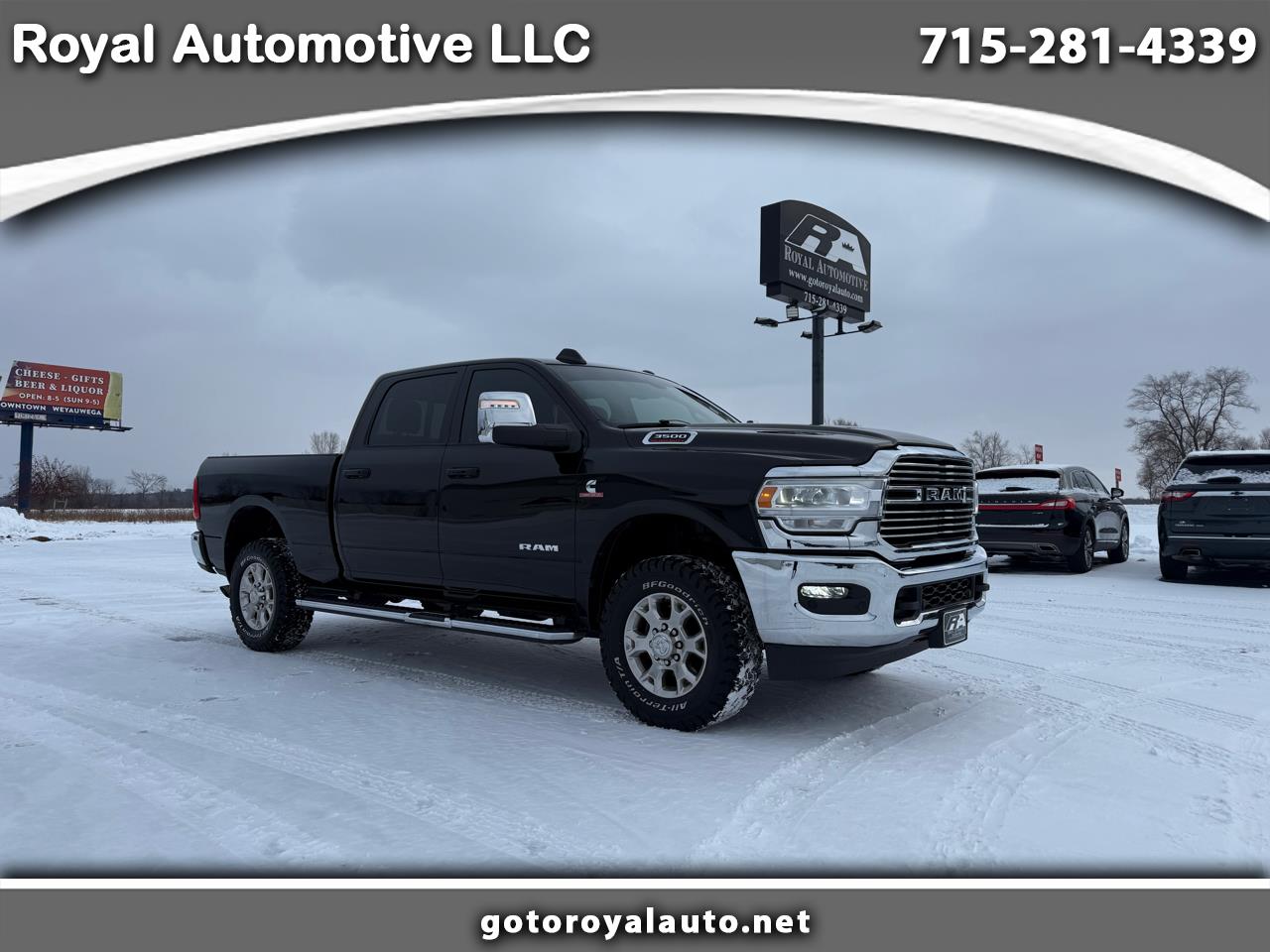 2023 RAM 3500 Laramie 4x4 Crew Cab 6'4" Box