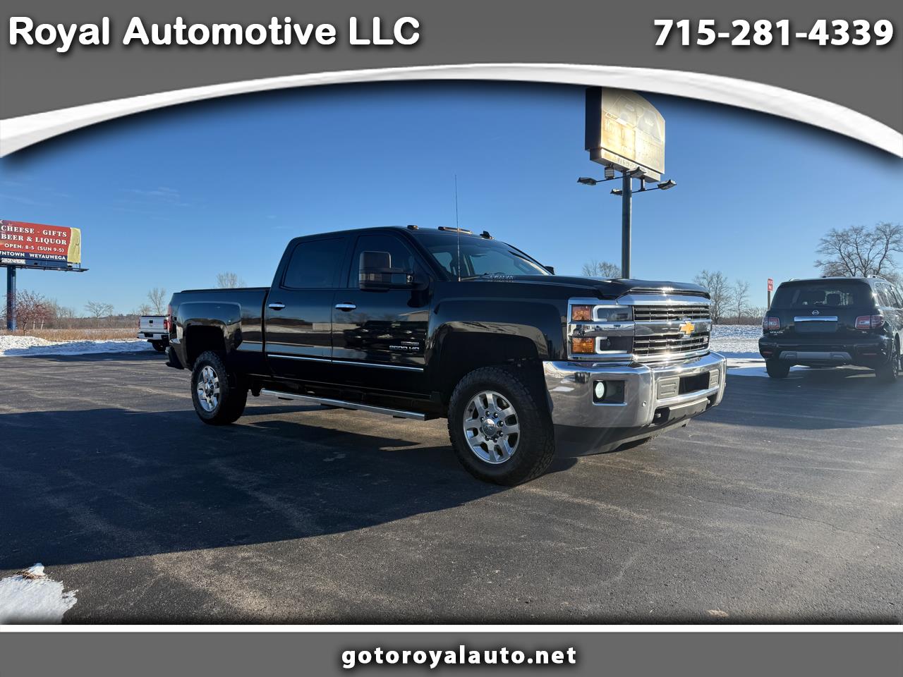 2015 Chevrolet Silverado 2500HD 4WD Crew Cab 153.7" LTZ