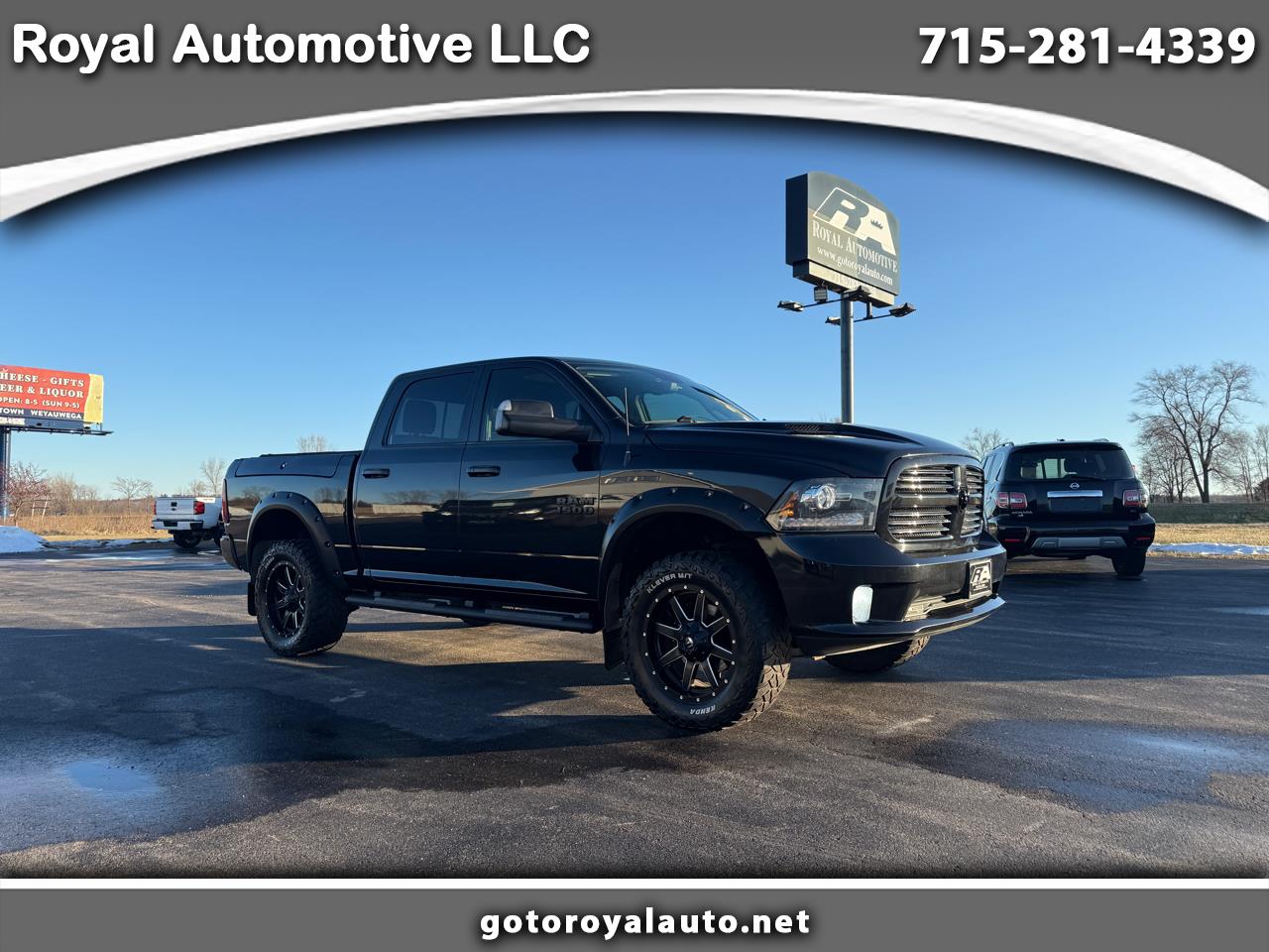 2016 RAM 1500 4WD Crew Cab 140.5" Sport