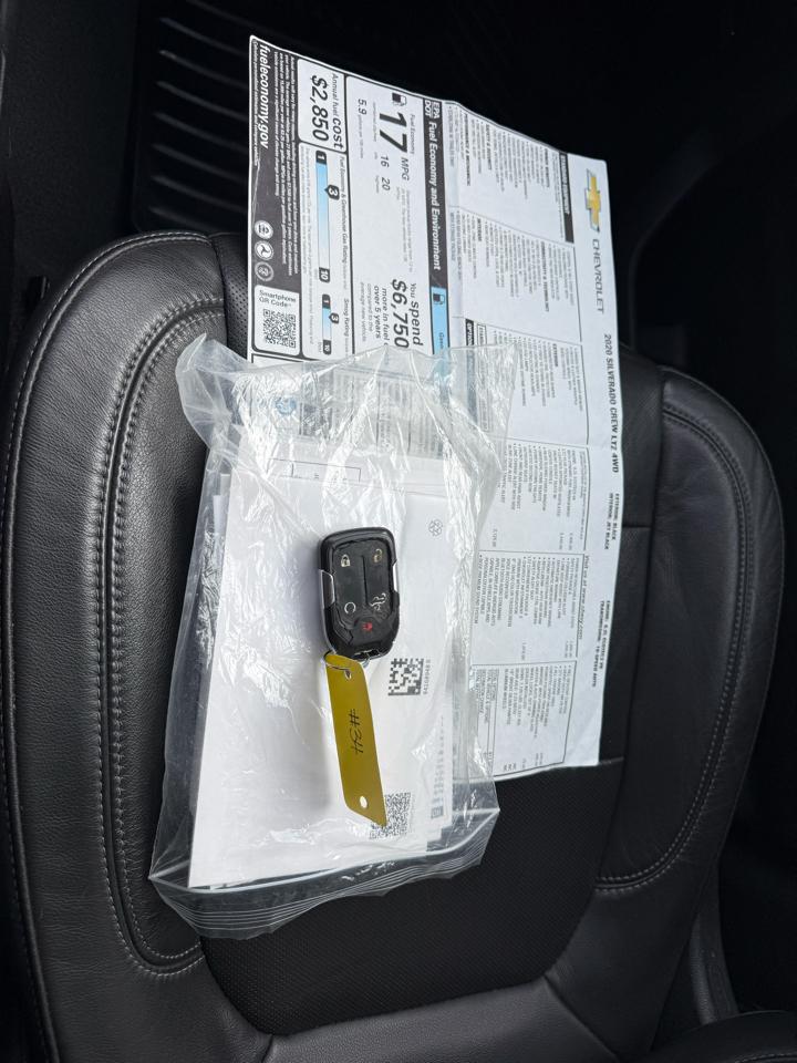 Chevrolet Silverado 1500 4WD Crew Cab 157" LTZ 2020