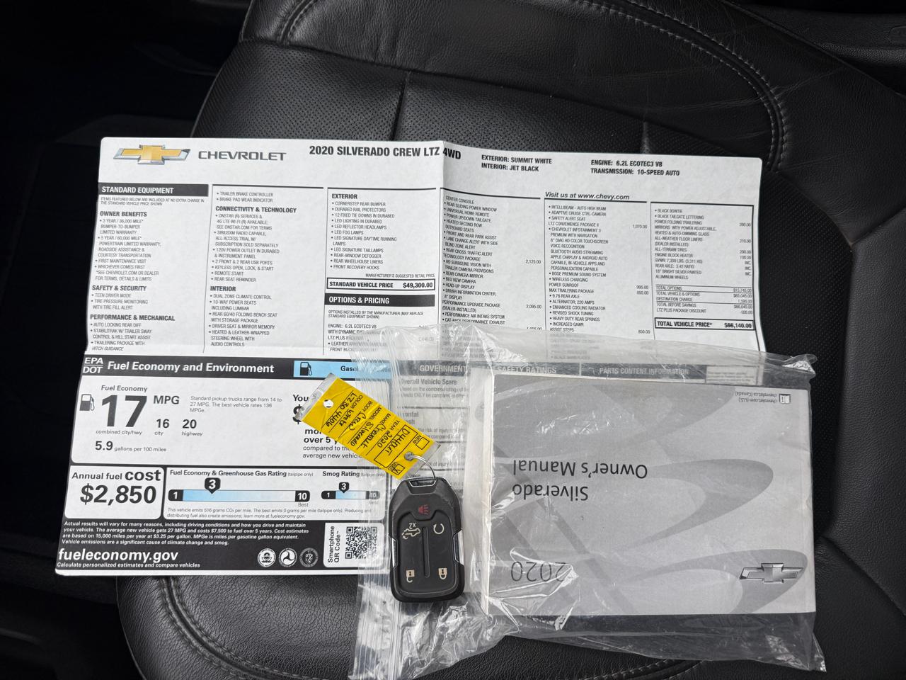 Chevrolet Silverado 1500 4WD Crew Cab 157" LTZ 2020
