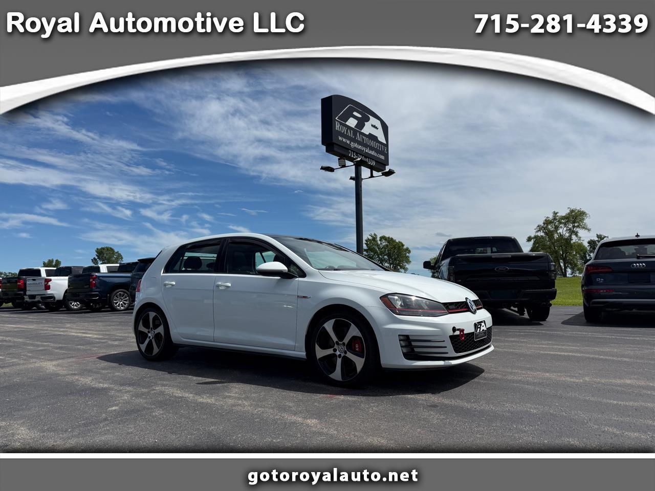 2016 Volkswagen Golf GTI 4dr HB DSG S w/Performance Pkg