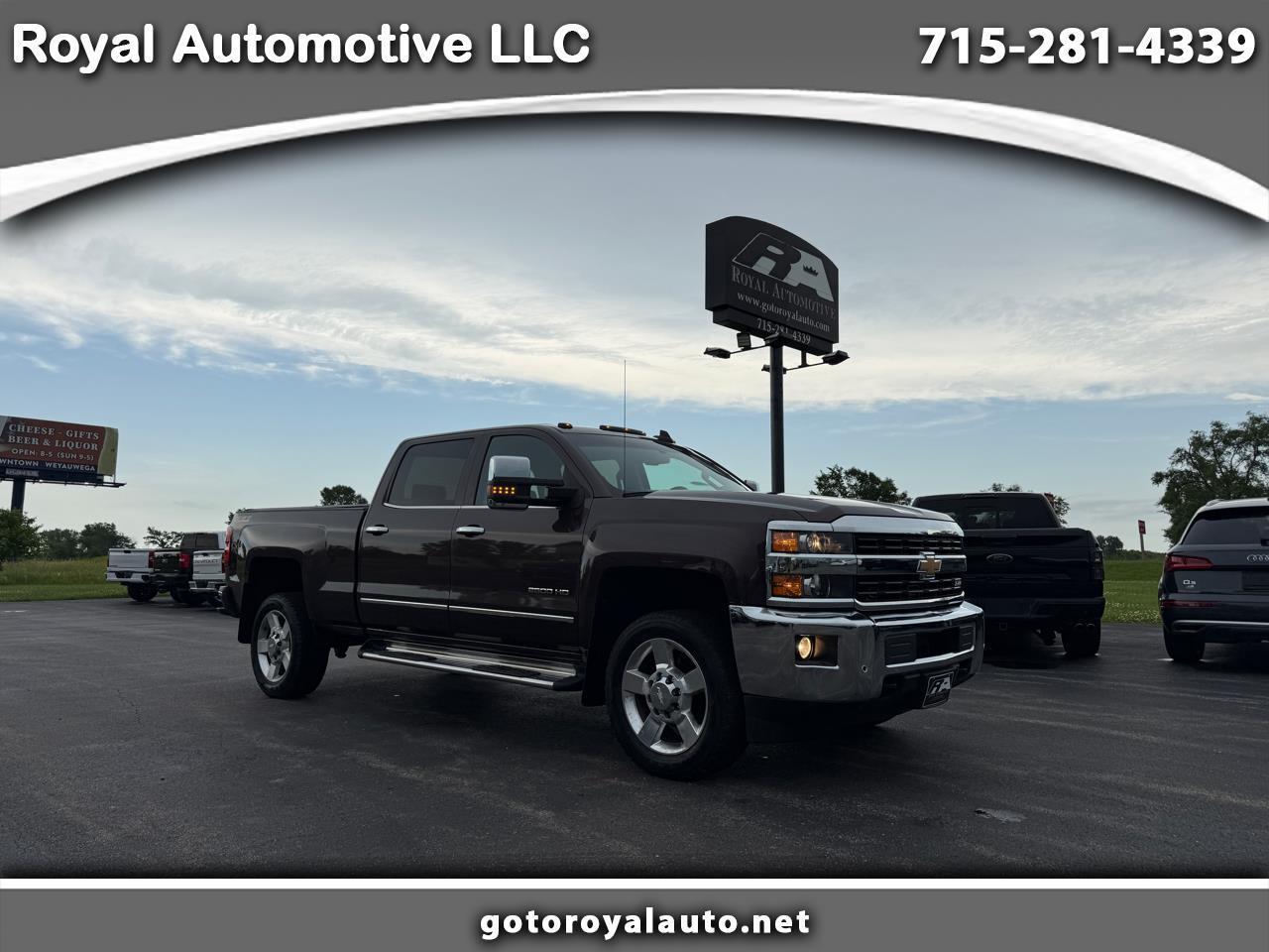 2016 Chevrolet Silverado 2500HD 4WD Crew Cab 153.7" LTZ