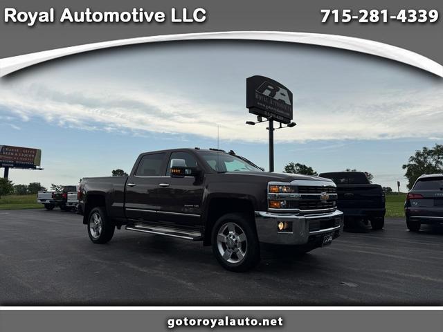 Bronze 2016 Chevrolet Silverado 2500HD Pickup Truck Four-Wheel Drive Automatic
