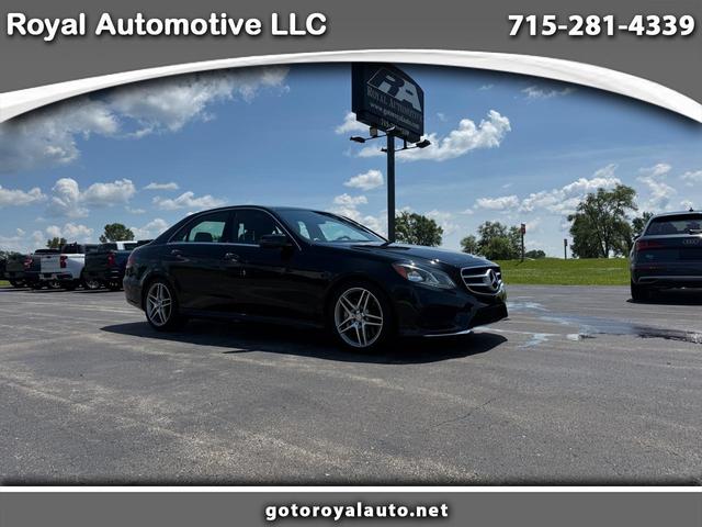 Black 2014 Mercedes-Benz E-Class Sedan All-Wheel Drive Automatic