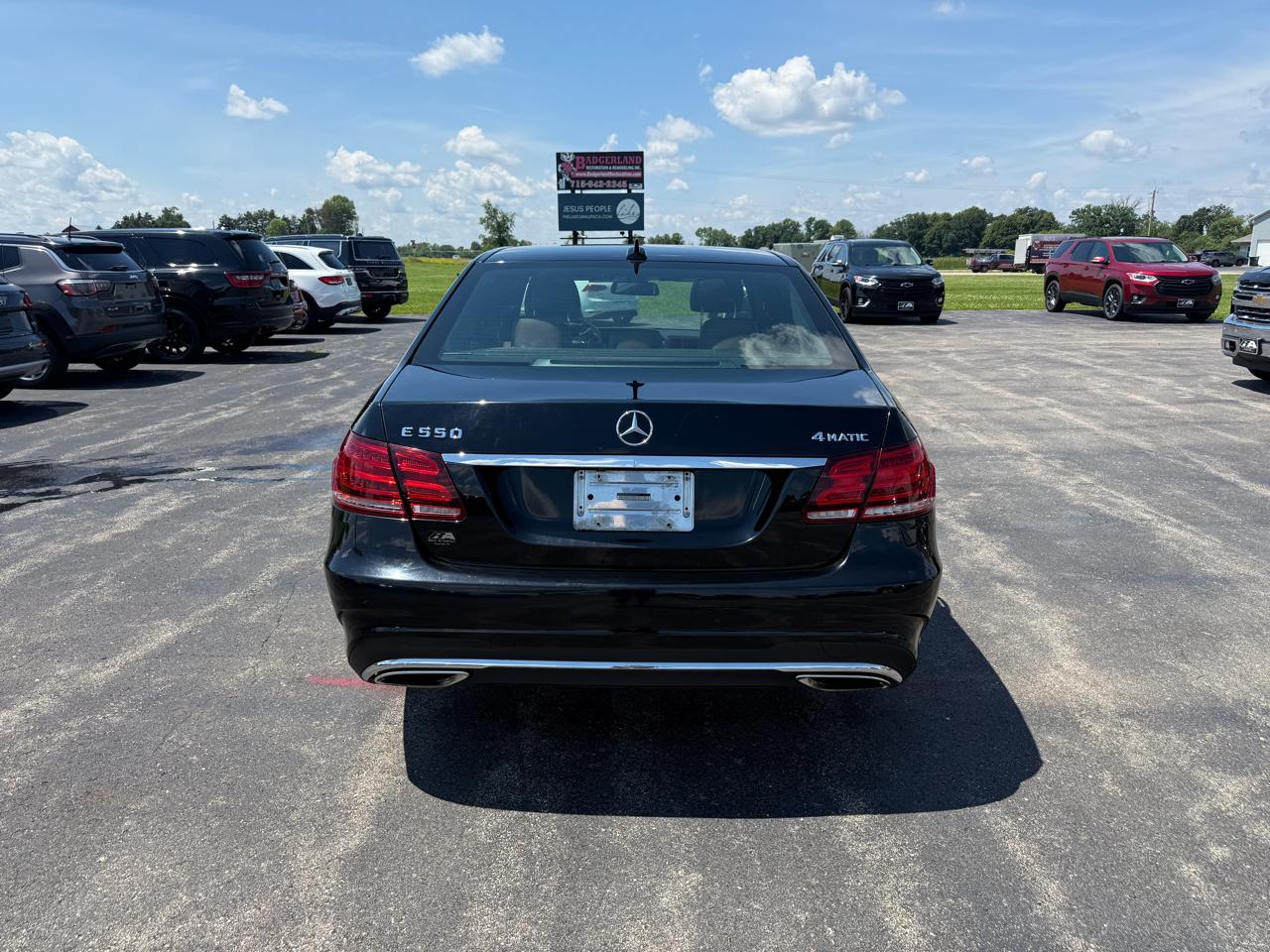 Mercedes-Benz E-Class 4dr Sdn E 550 Sport 4MATIC 2014