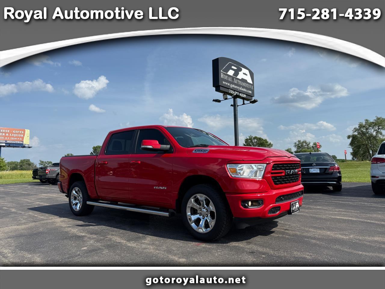 2022 RAM 1500 Lone Star 4x4 Crew Cab 5'7" Box