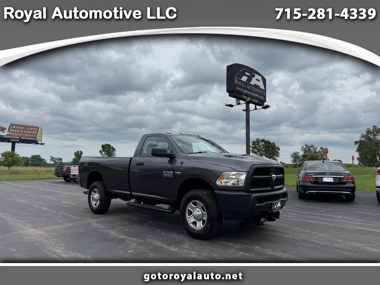2018 RAM 2500 Tradesman 4x4 Reg Cab 8' Box