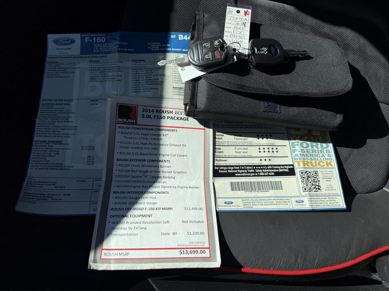 Ford F-150 4WD SuperCrew 145" Platinum 2014