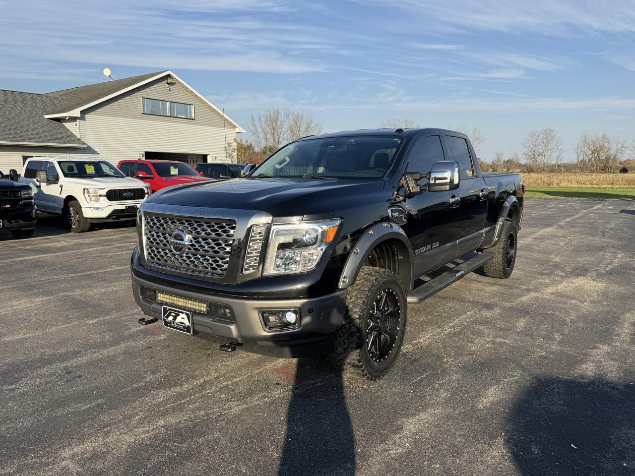 Nissan Titan XD 4x4 Gas Crew Cab Platinum Reserve 2018