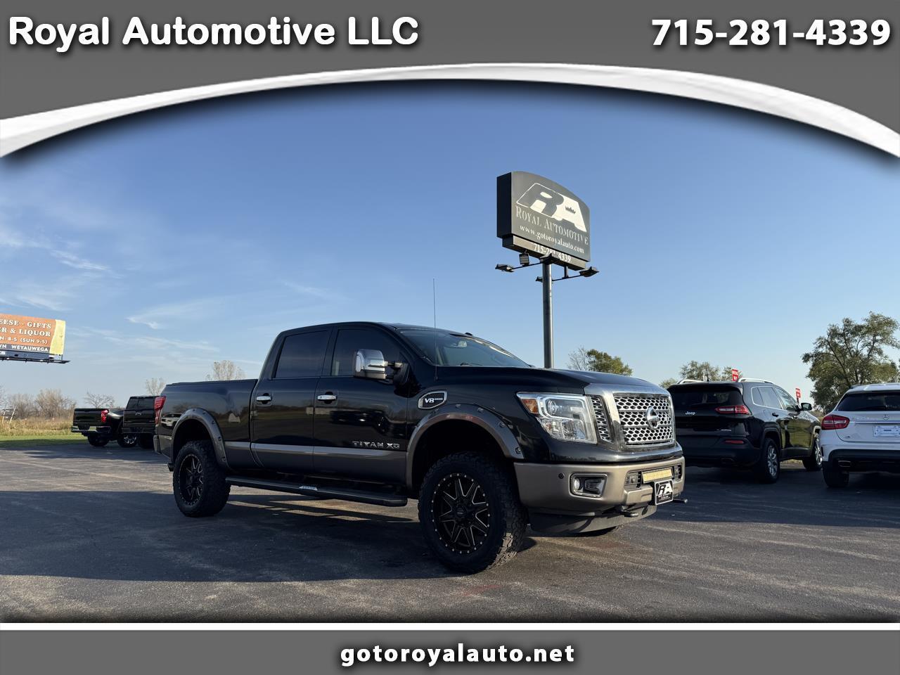 Nissan Titan XD 4x4 Gas Crew Cab Platinum Reserve 2018