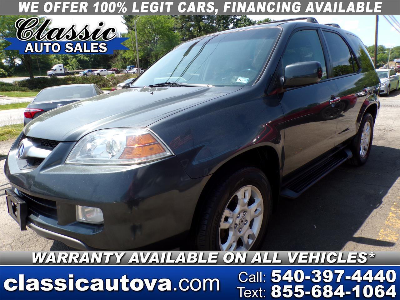 Acura MDX Touring with Navigation System 2006