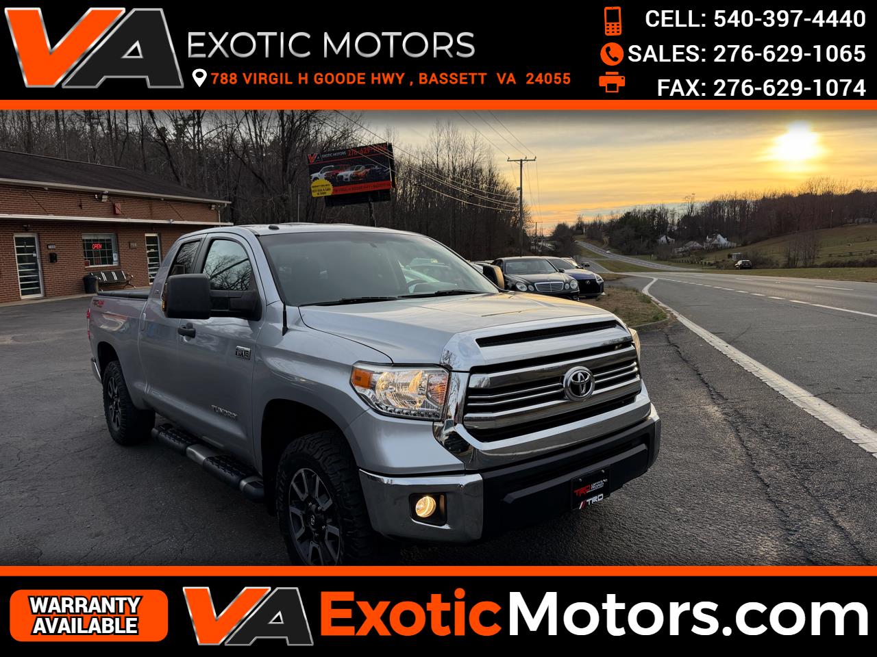 2016 Toyota Tundra 4WD
