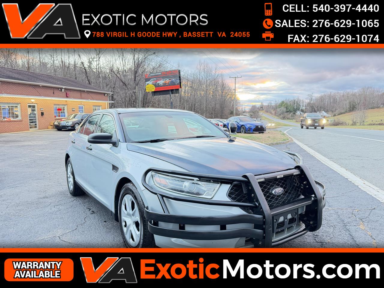 2018 Ford Police Interceptor Sedan AWD