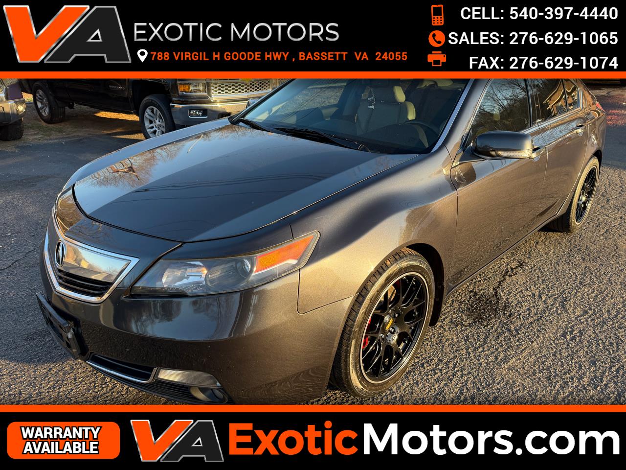 2012 Acura TL 4dr Sdn Auto SH-AWD Tech