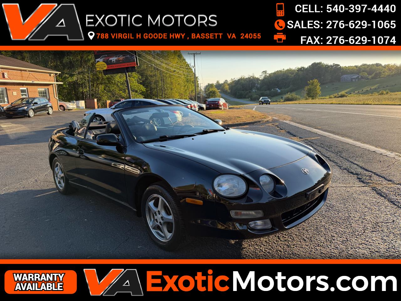 1999 Toyota Celica 2dr Convertible GT Auto