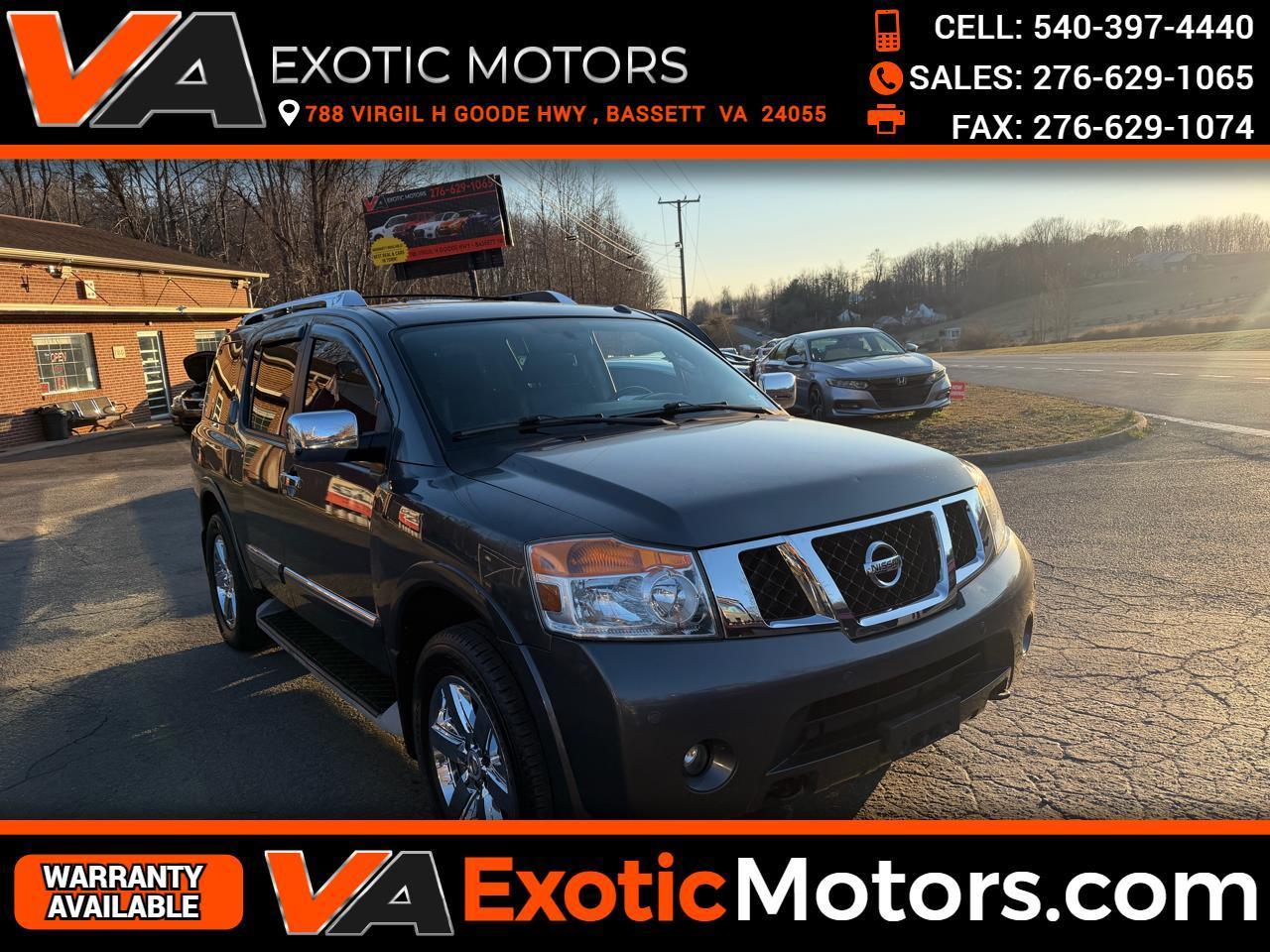 Nissan Armada Platinum 4WD 2012