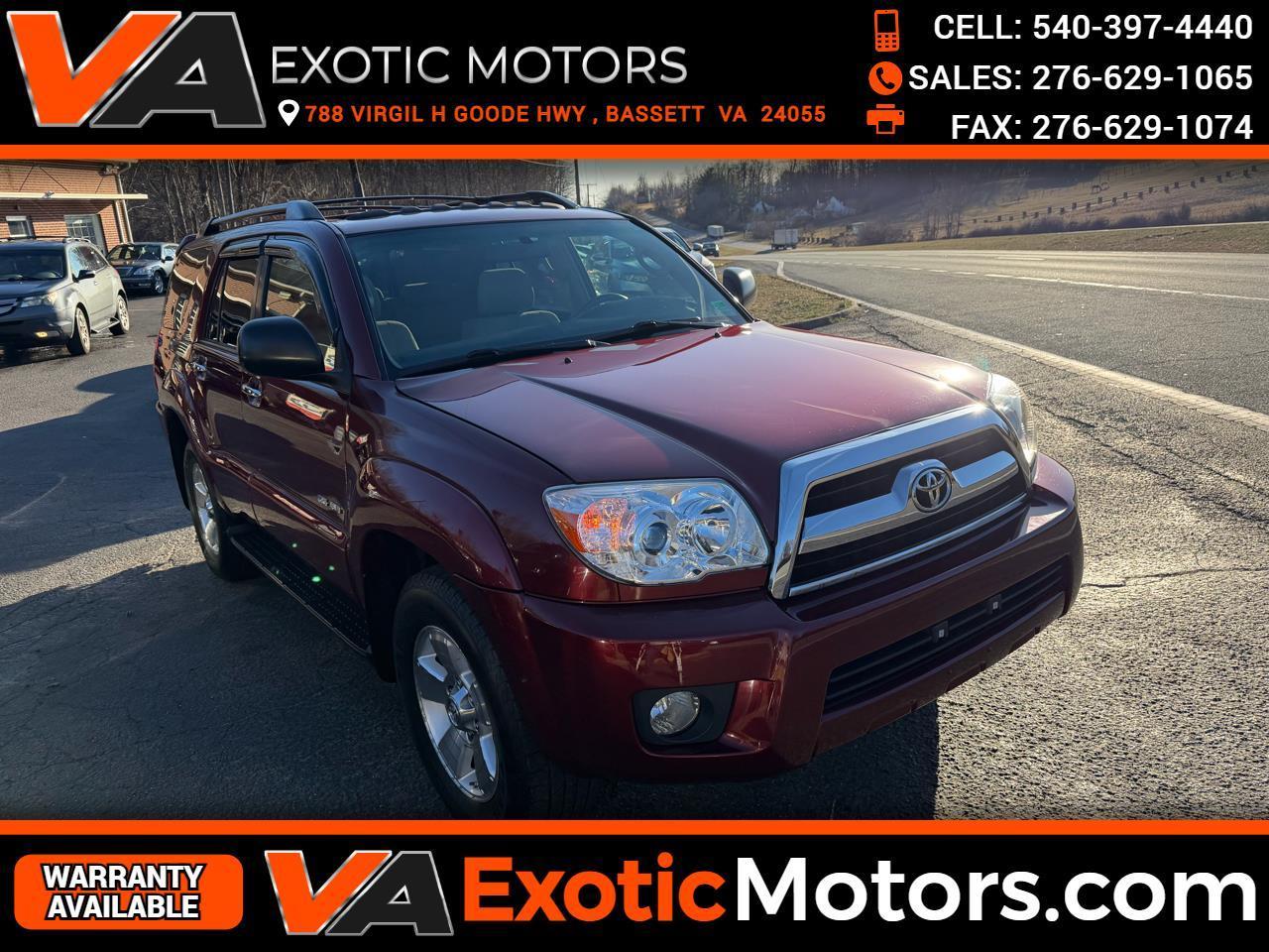 Toyota 4Runner 4WD 4dr V6 Sport (Natl) 2008