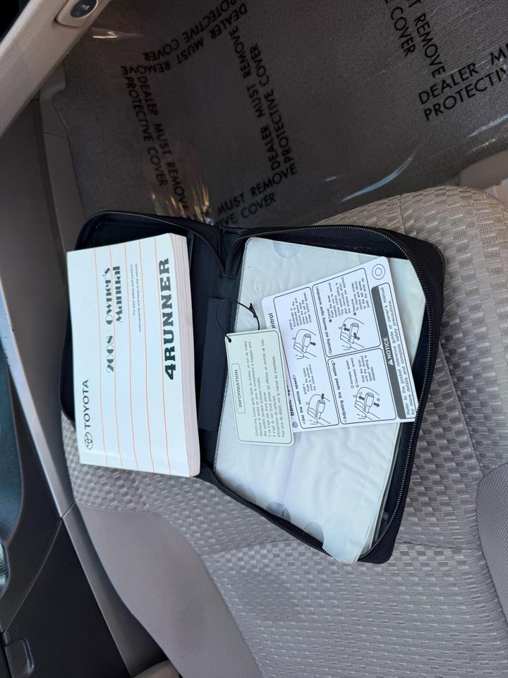 Toyota 4Runner 4WD 4dr V6 Sport (Natl) 2008