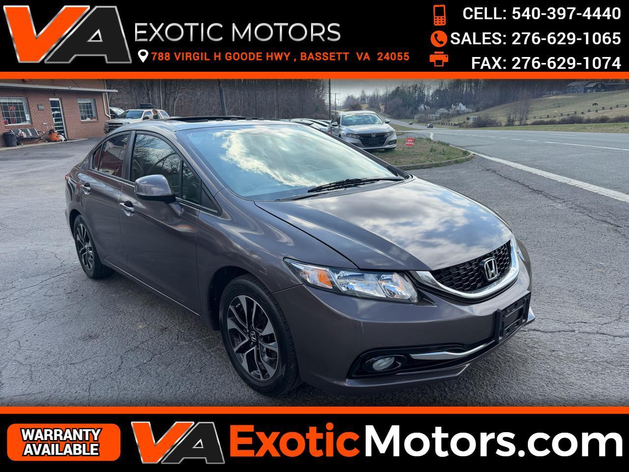 Honda Civic EX-L Sedan AT 2013