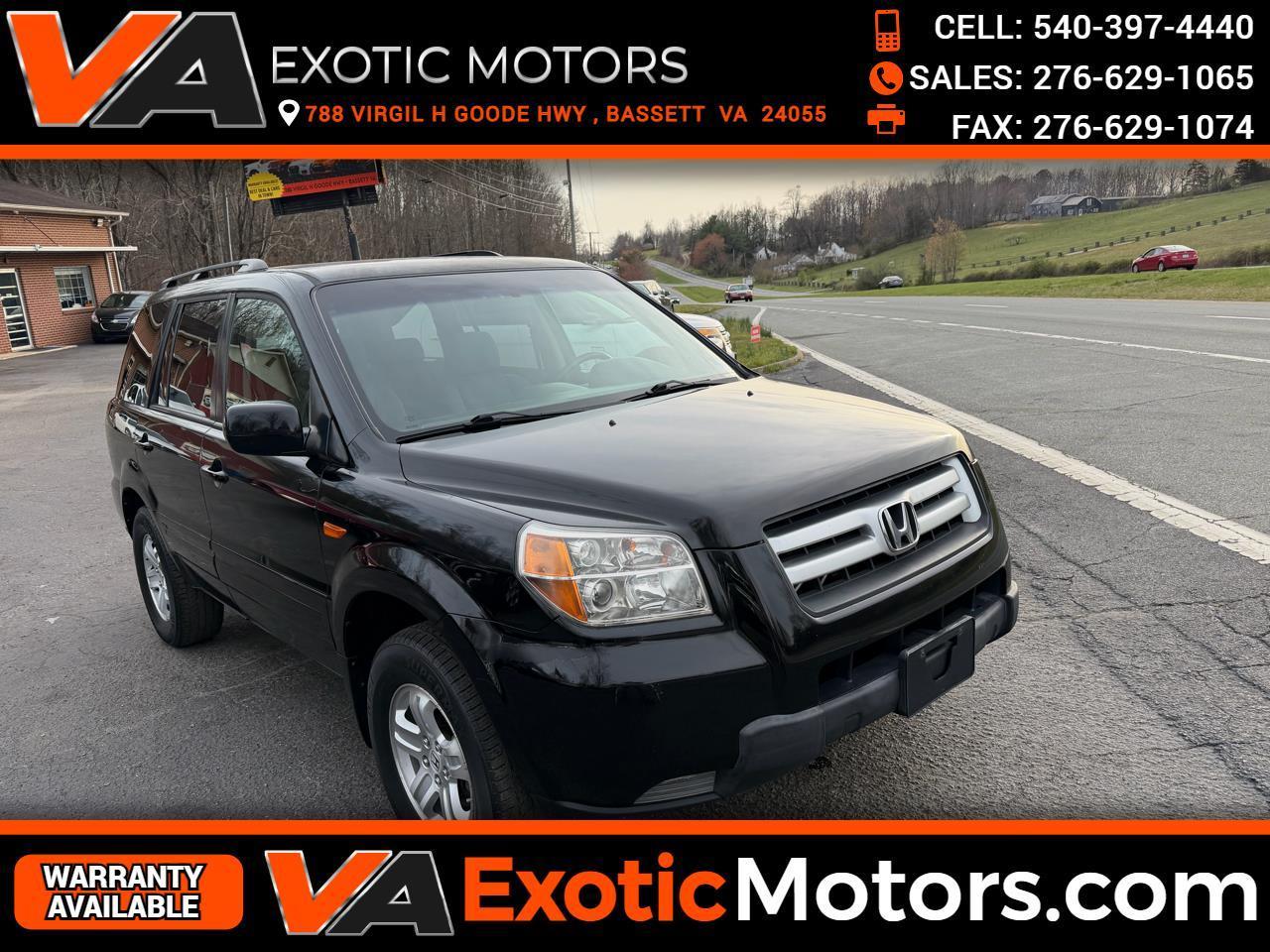 Honda Pilot 4WD 4dr VP 2008
