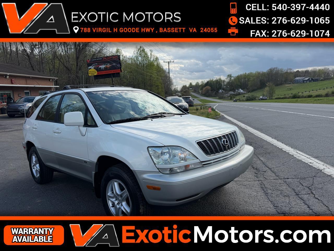 Lexus RX 300 4dr SUV 4WD 2001
