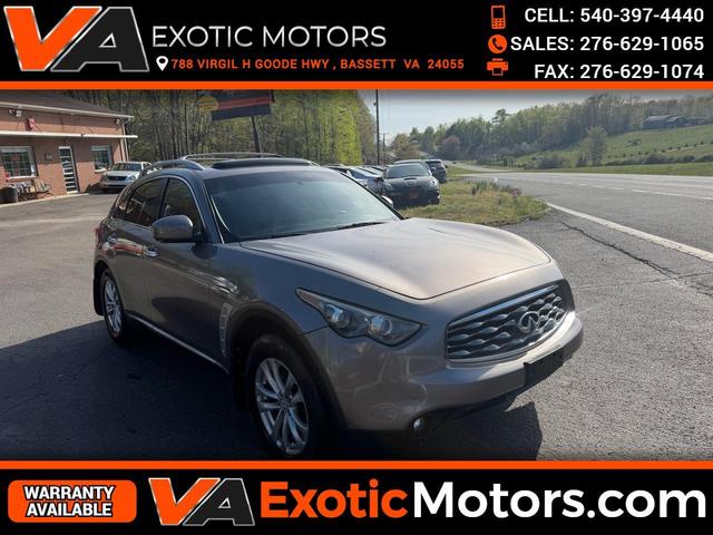Gray 2010 INFINITI FX35 AWD SUV / Crossover All-Wheel Drive Automatic