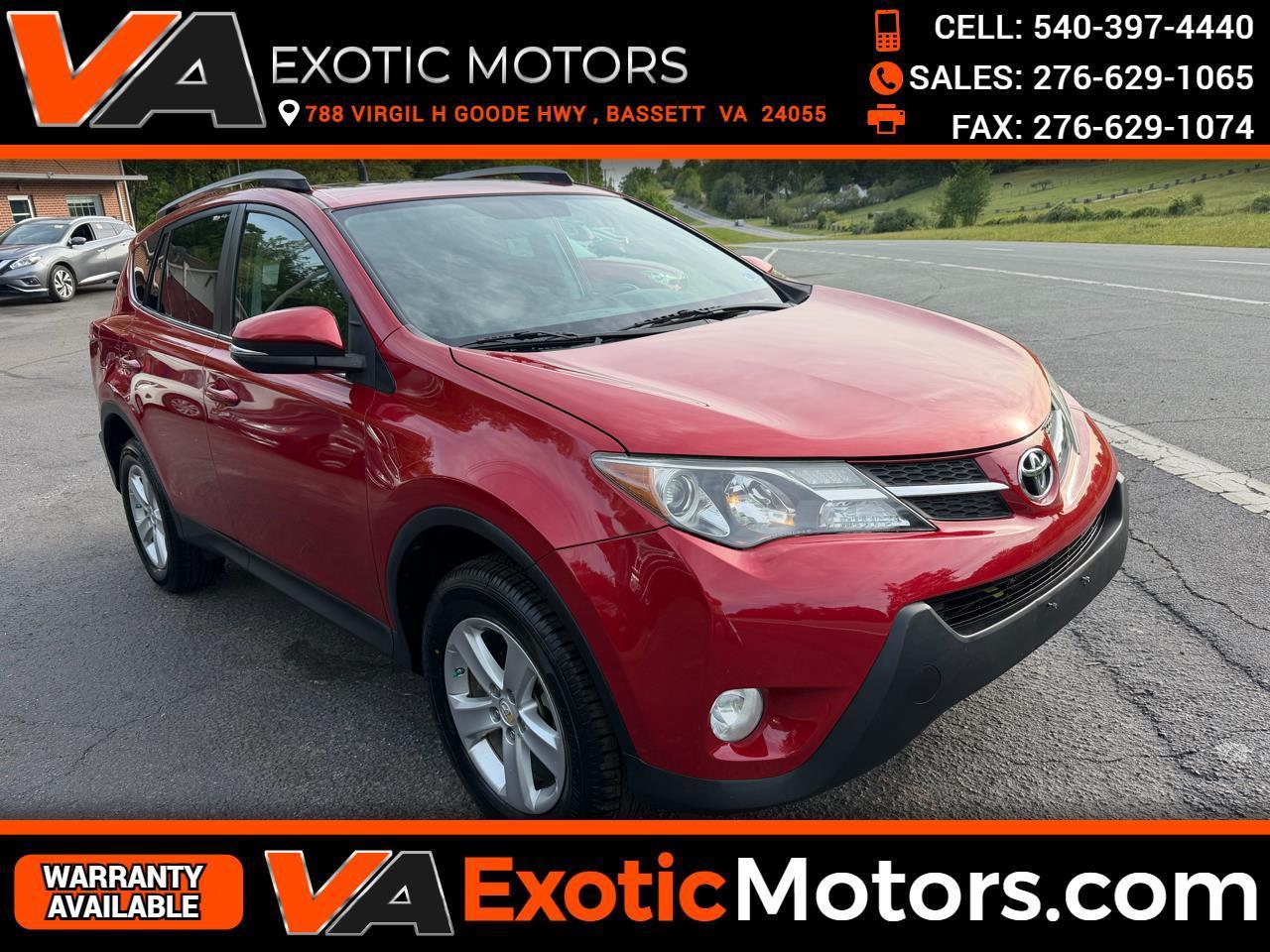 Toyota RAV4 AWD XLE 2014