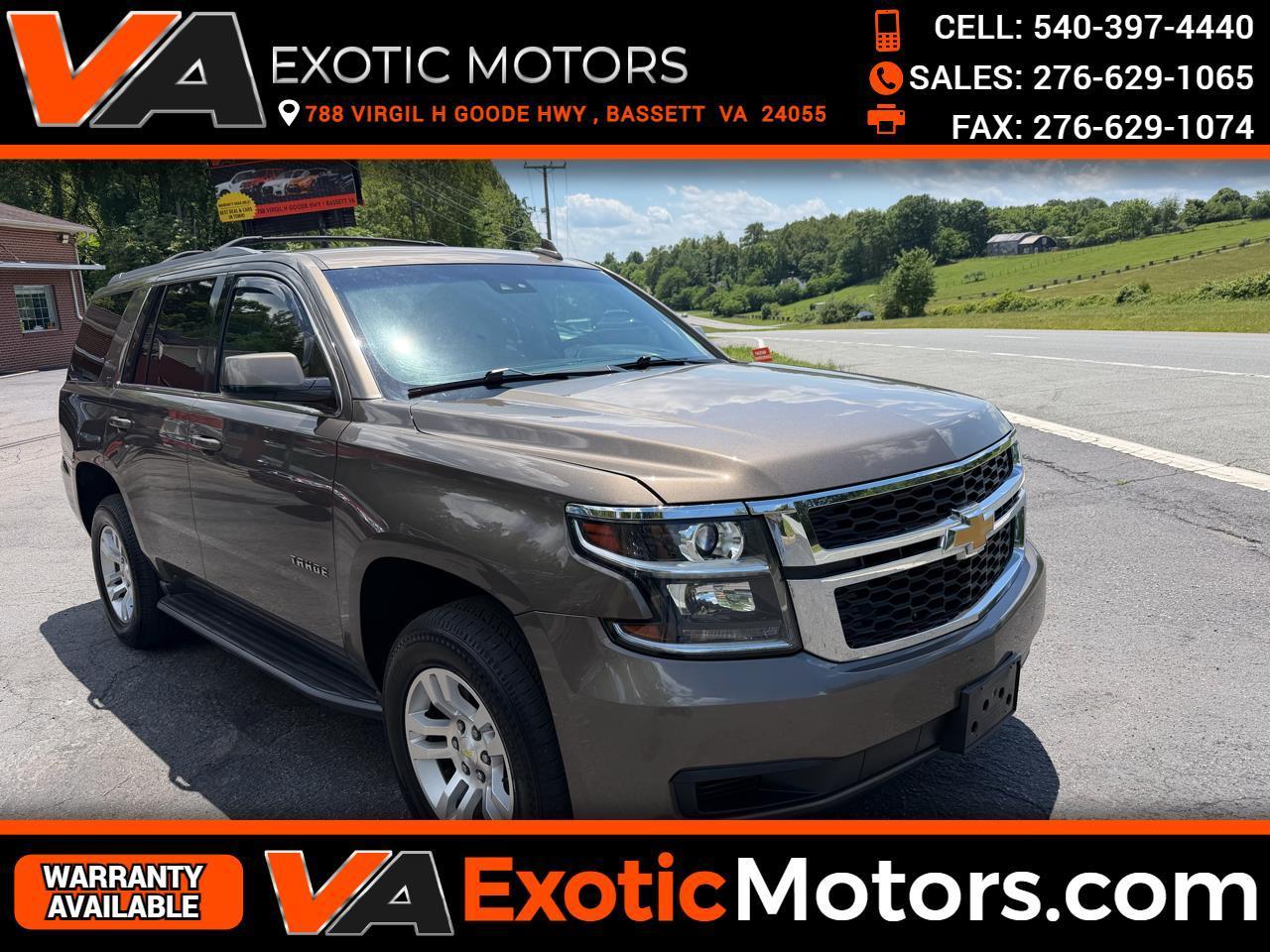 Chevrolet Tahoe 4WD 4dr LT 2015