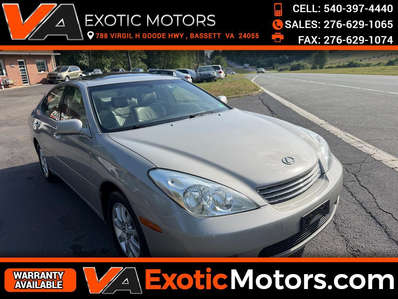 Lexus ES 300 4D Sedan 2002