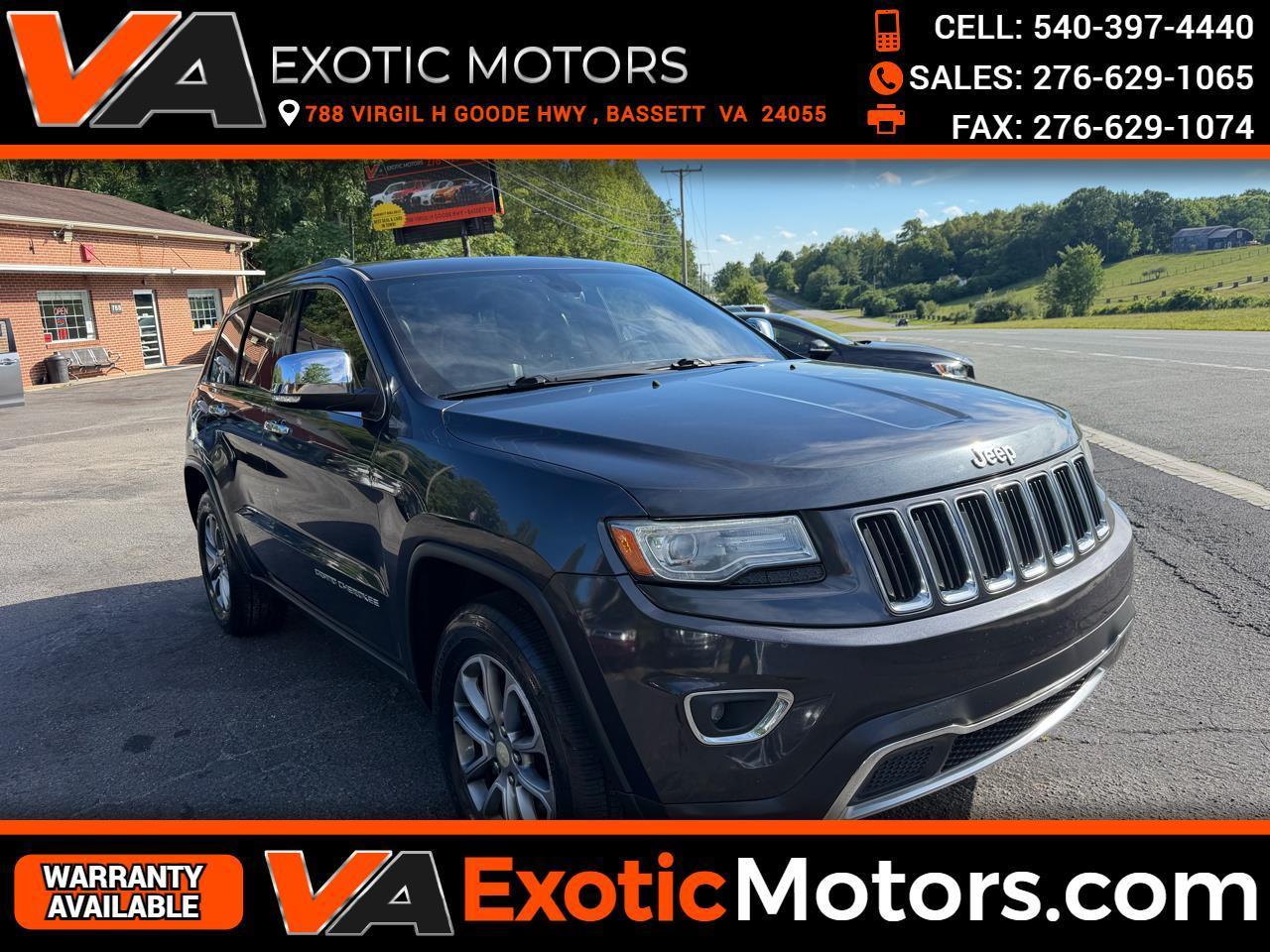 Jeep Grand Cherokee 4WD 4dr Limited 2014