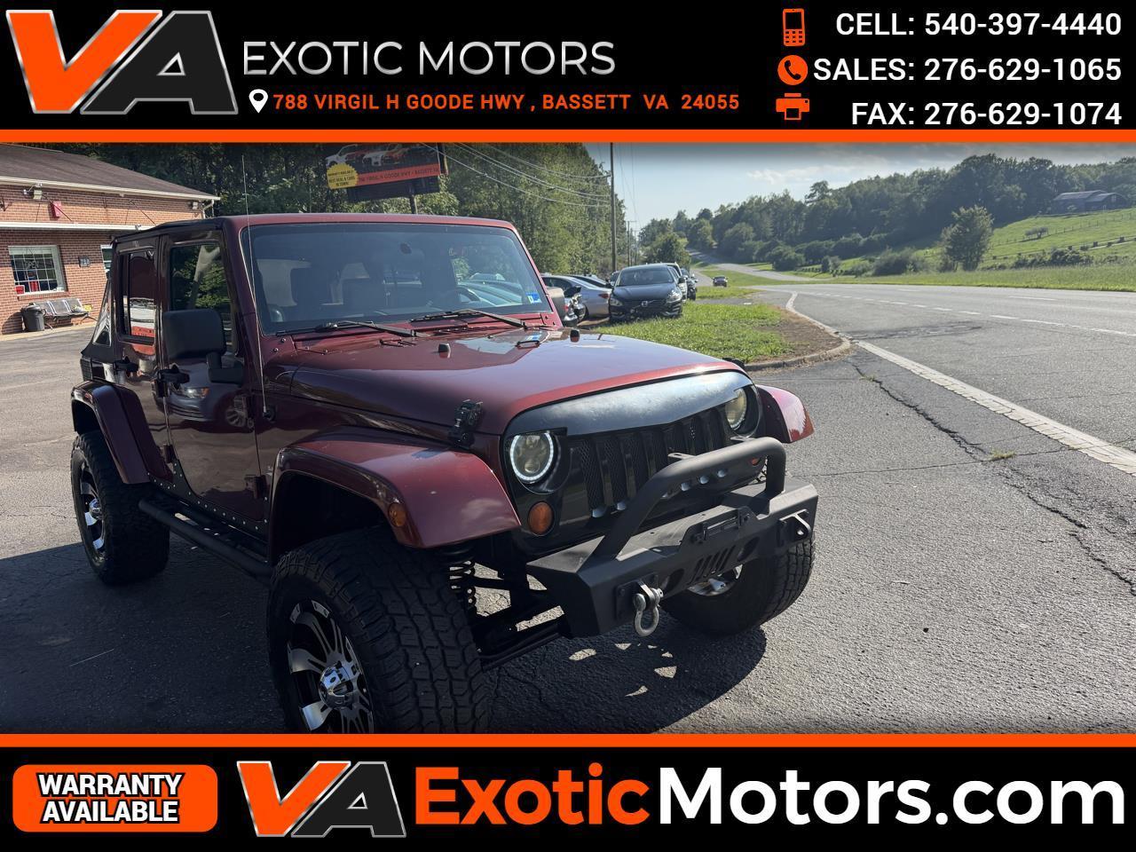 Jeep Wrangler 4WD 4dr Unlimited Sahara 2008