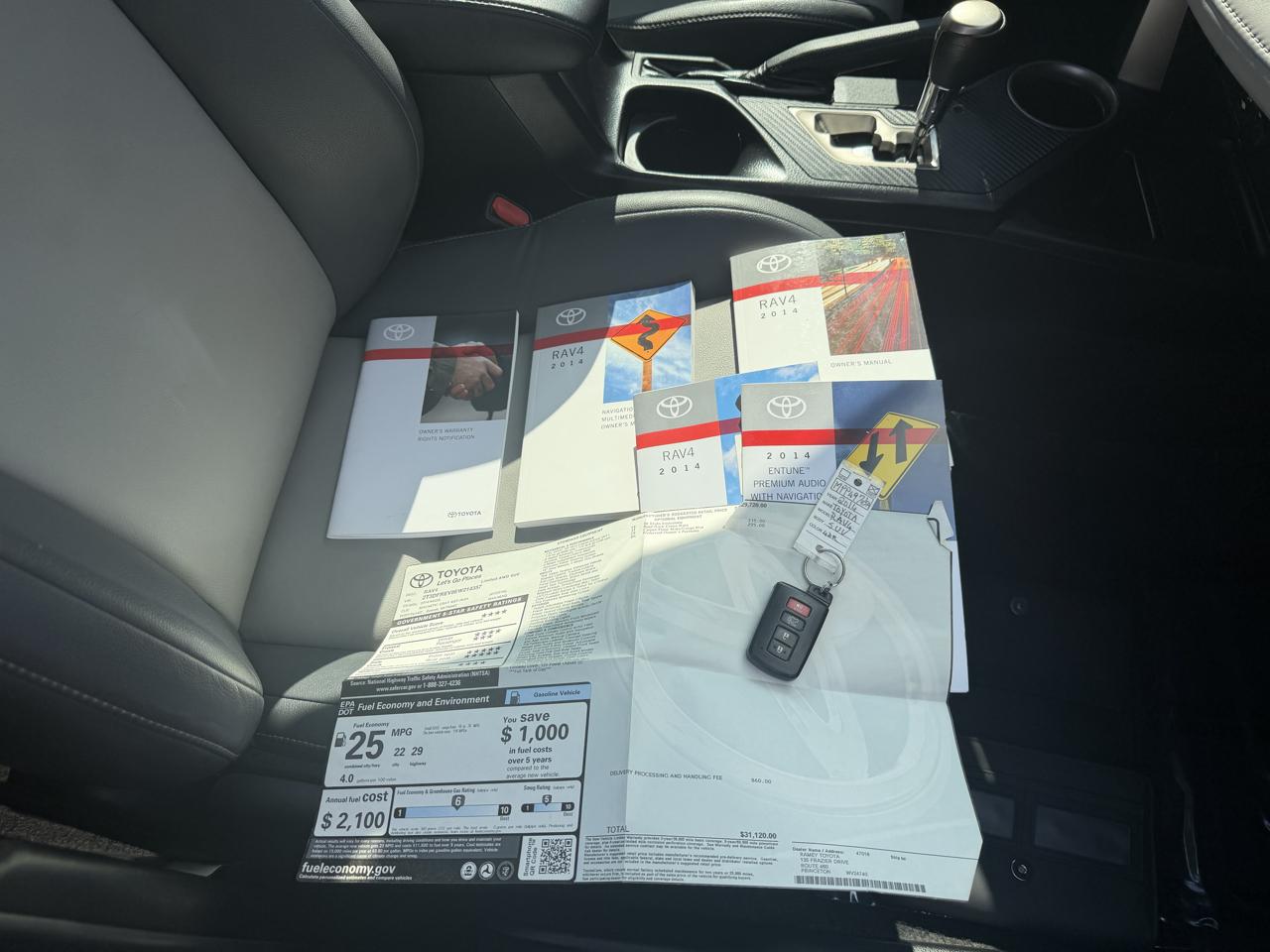 Toyota RAV4 Limited AWD 2014