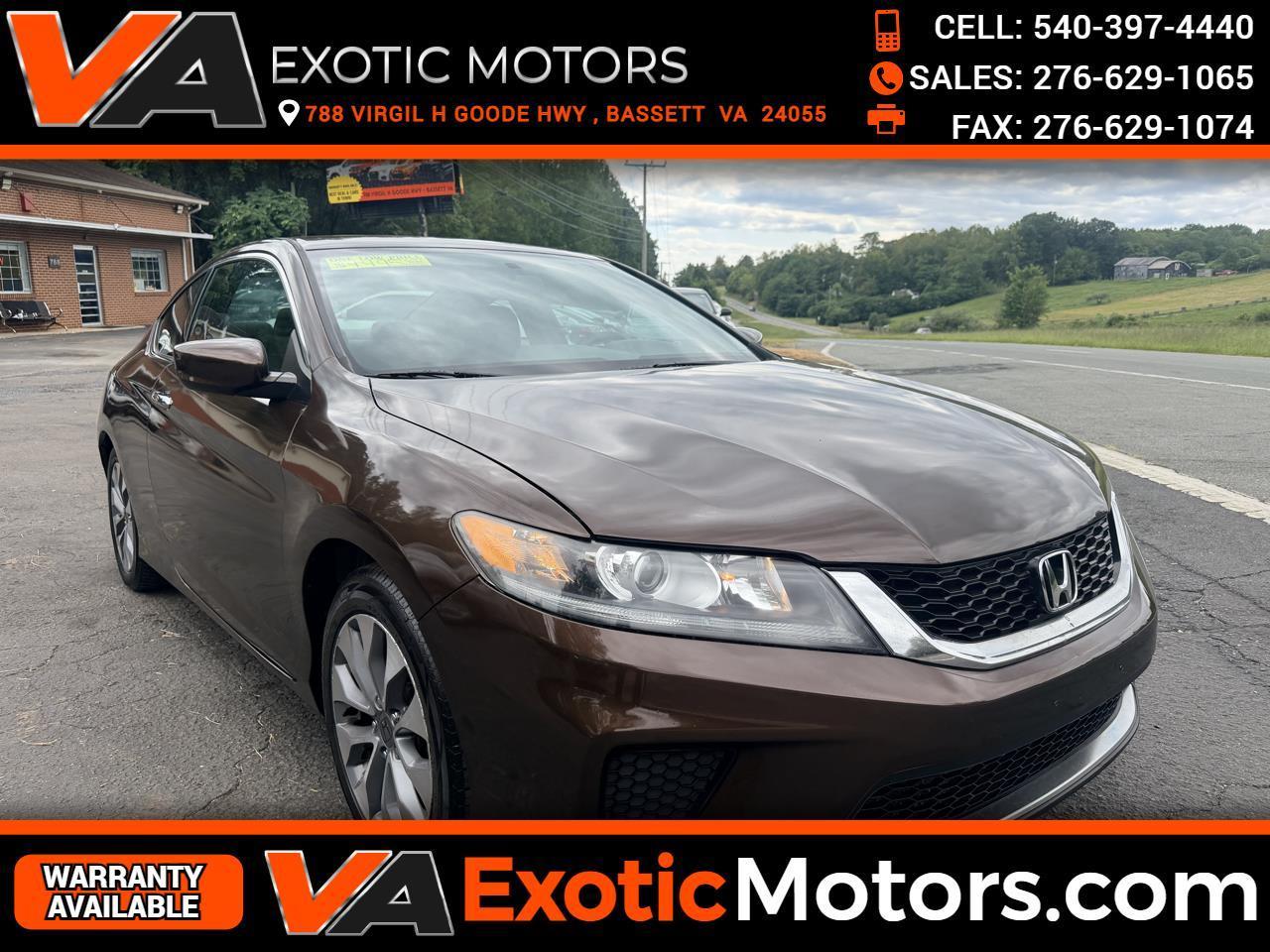 Honda Accord Coupe 2dr I4 CVT LX-S 2014