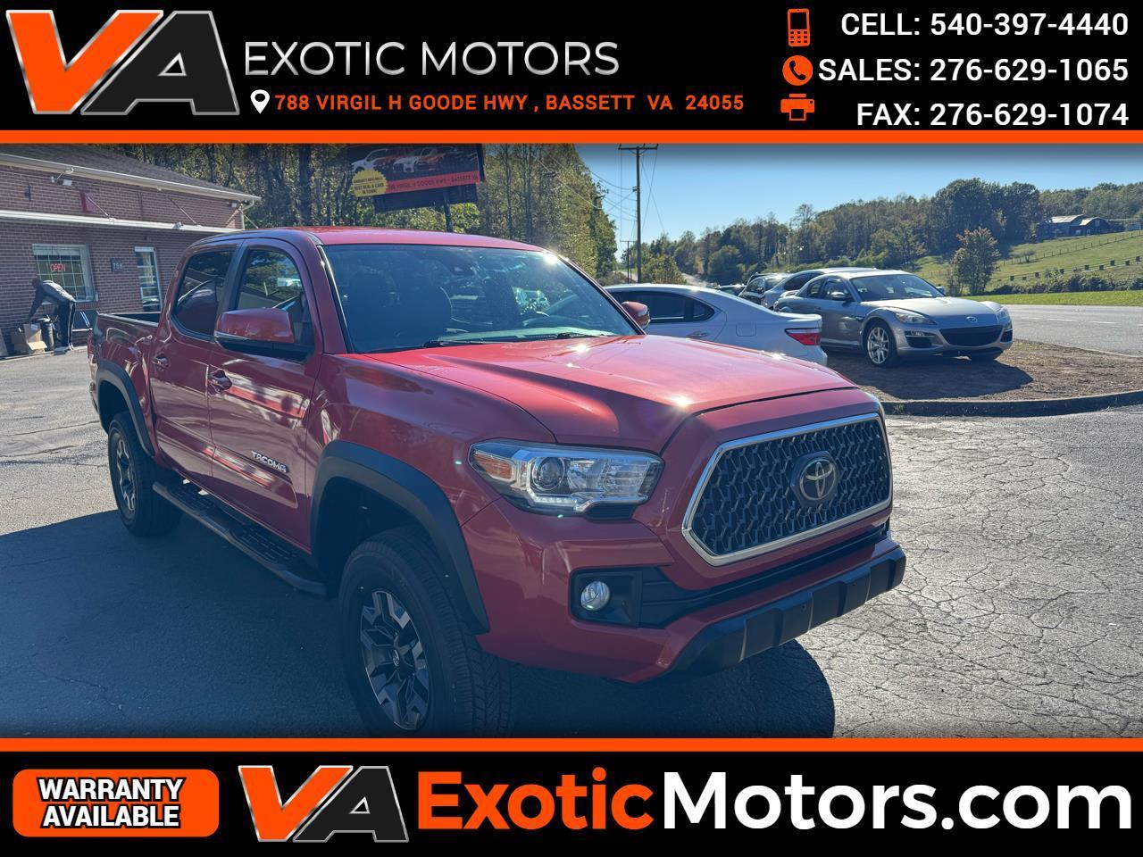 Toyota Tacoma TRD Offroad Access Cab 4WD V6 2018