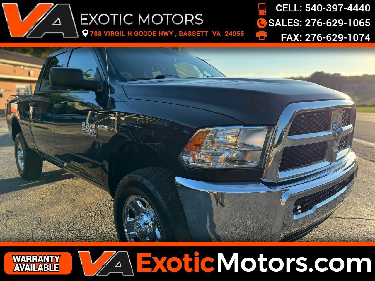 2016 RAM 2500