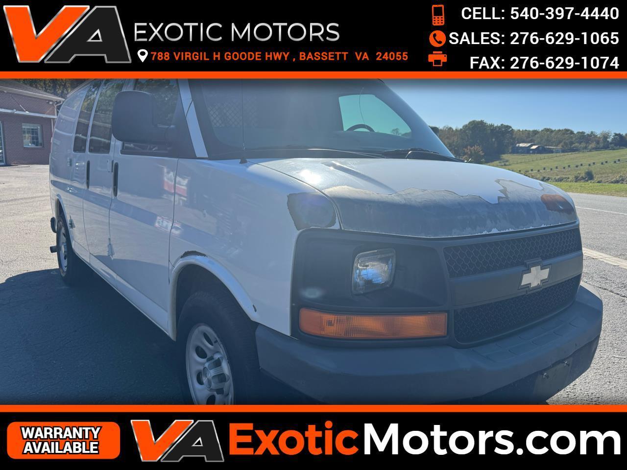 2009 Chevrolet Express Cargo Van AWD 1500 135"